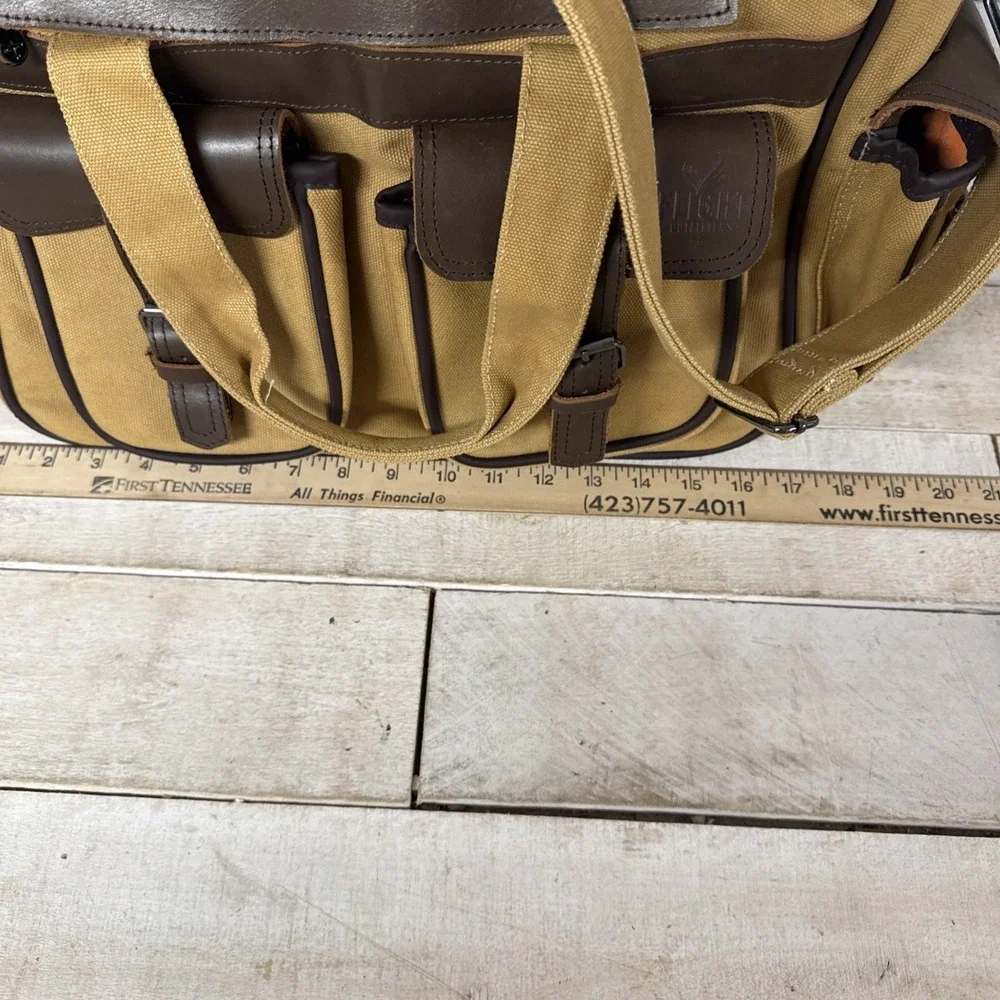 FLIGHT OUTFITTERS Bush Pilot Folio Bag Canvas Bag With Strap Fast Shipping